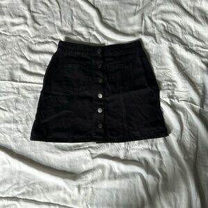 Garage Mini Jean Skirt